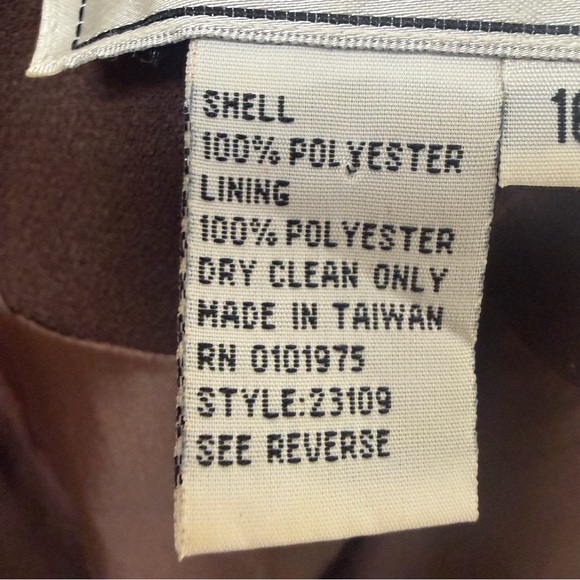 Vintage A. Audorcy Fine Ladies Suits New York Jacket Size 16 - Picture 12 of 14